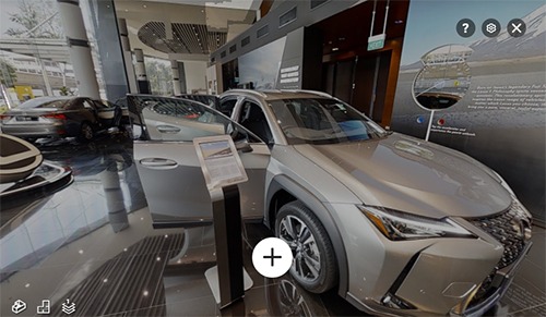 Lexus 3D showroom