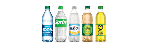 recyclable beverage bottles